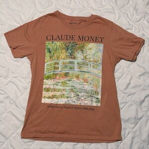 Chemistry Brown Claude Monet Graphic Tee